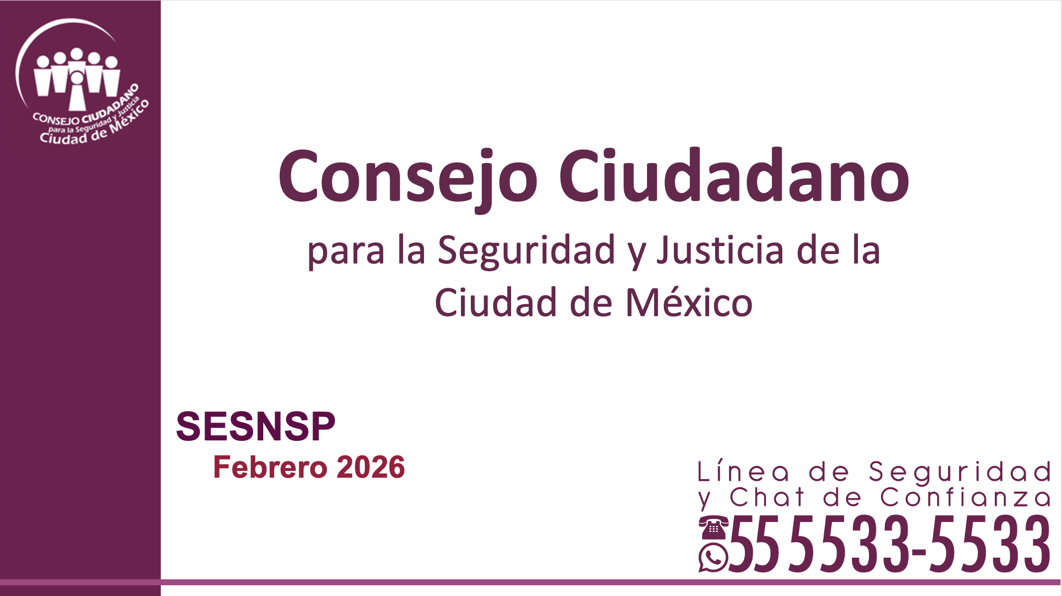 Incidencia Delictiva Enero 2026